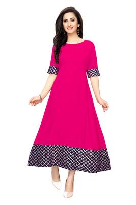 Women's Festive Wear Heavy Rayon Gown 1