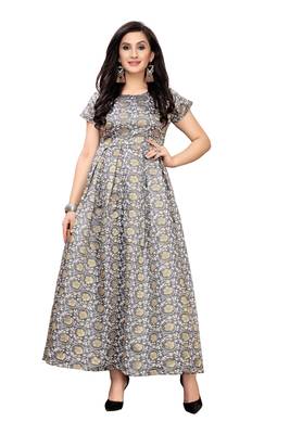 Women's Festive Wear Heavy Rayon Gown 1