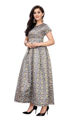 Women's Festive Wear Heavy Rayon Gown 3