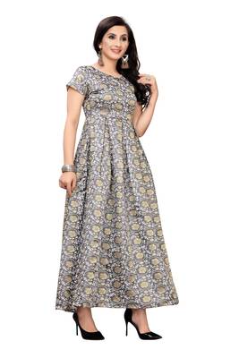 Women's Festive Wear Heavy Rayon Gown 4