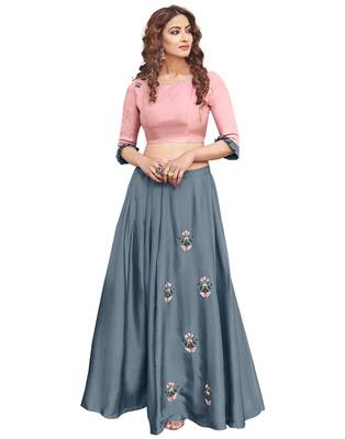 Multicolor plain satin ethnic-kurtis 1