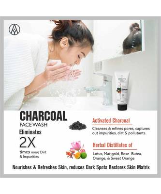 100 Ml Each Charcoal Face Wash, 100% Natural Ayurvedic Face Wash 2