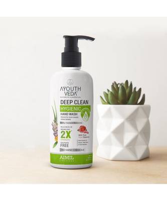 300 Ml Each Deep Clean Hygienic Hand Wash Liquid (Pack Of 2) , 100% Natural ,Sulphate Free 1