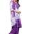 purple Cotton Salwar Suit Dupatta Bandhani Dress Material
