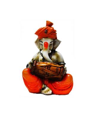 Lord Ganesha Playing Dholak 1
