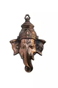Lord Ganesha Metal Wall Hanging