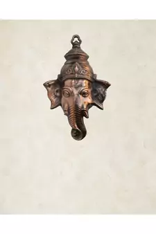 vivan creation metal lord ganesha wall hanging