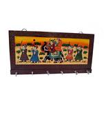 Handicraft Wooden Key Holder