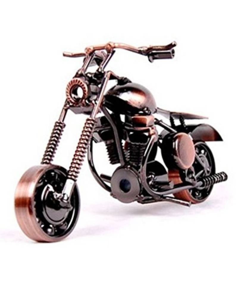 Handmade Iron Mini Bike Home Decor Gift Decoration Size 5X3 Inch