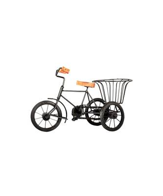 Table Top Cycle Rickshaw Showpiece Wrought Iron Dcor 1