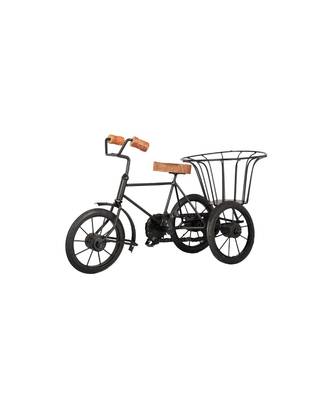 Table Top Cycle Rickshaw Showpiece Wrought Iron Dcor 2