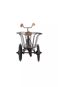 Table Top Cycle Rickshaw Showpiece Wrought Iron Dcor