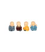 Decorative Polyresin Baby Monks Idol Figurine Statue Showpiece Set of 4