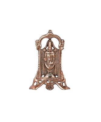 Handcrafted Wall Hanging White Metal God Tirupati Balaji 2