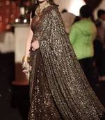 Designer Party Wear Heavy Sequence Work Saree With Blouse