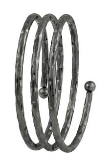 Party wear Oxidised Silver Plated Kada For Women