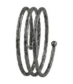 Party wear Oxidised Silver Plated Kada For Women