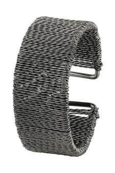 Party wear Oxidised Silver Plated Kada For Women