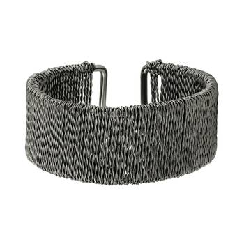 Party wear Oxidised Silver Plated Kada For Women 2