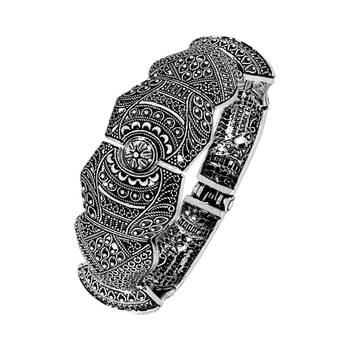 Party wear Oxidised German Silver Openable Kada For Women 1