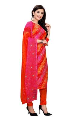 Multicolor printed crepe salwar 3