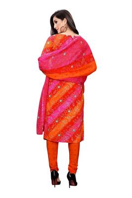 Multicolor printed crepe salwar 4