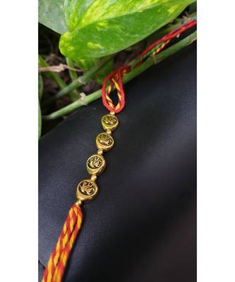 Multicolor jeweled rakhi 1