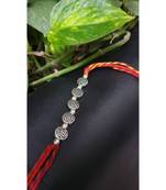 Multicolor jeweled rakhi