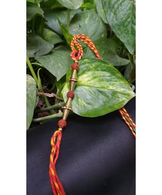 Multicolor jeweled rakhi 1
