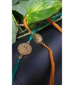 Multicolor jeweled rakhi