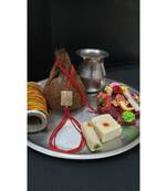 Multicolor jeweled rakhi