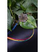 Multicolor jeweled rakhi