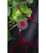 Multicolor jeweled rakhi