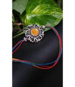 Multicolor jeweled rakhi