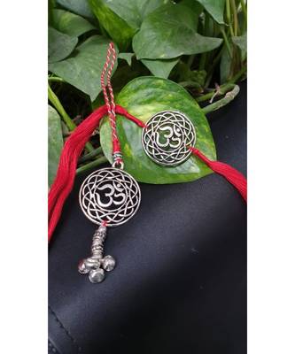 Multicolor jeweled rakhi 1