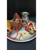 Multicolor jeweled rakhi