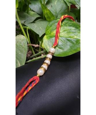 Multicolor jeweled rakhi 1