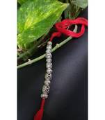 Multicolor jeweled rakhi