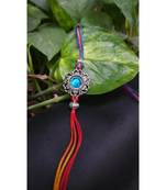 Multicolor jeweled rakhi