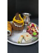 Multicolor jeweled rakhi