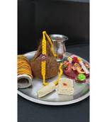 Multicolor jeweled rakhi