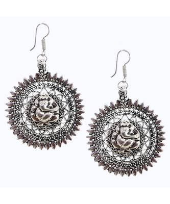 Silver Antuqie Earring 1