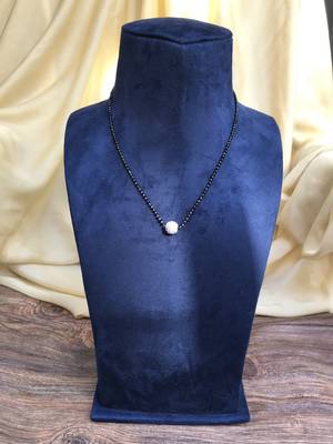 Silver mangalsutra 1