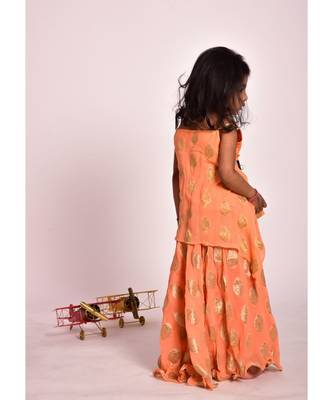 PEACH SKIRT TOP SET 3