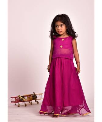 PURPLE SKIRT TOP SET 1
