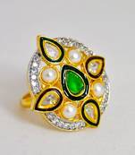 Green Envy Cocktail Ring