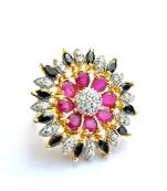 Multigemstone Cocktail Ring