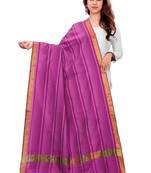 Pink Silk Cotton Dupatta