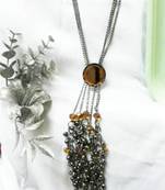 Western & stylish long necklace designed to welcome summer in style