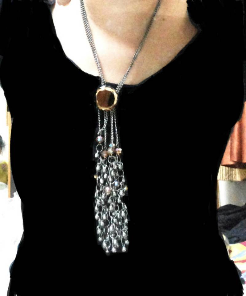 Western & stylish long necklace designed to welcome summer in style